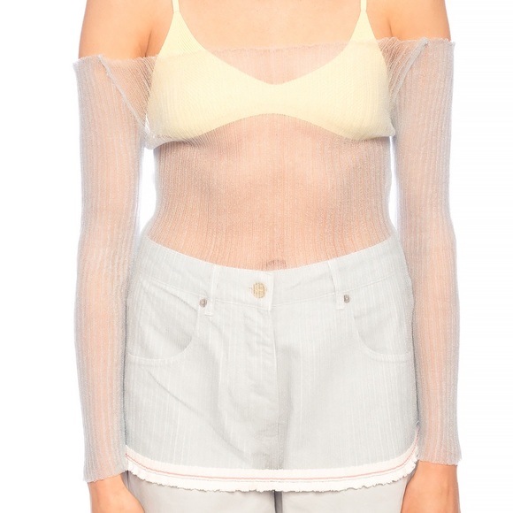 JACQUEMUS La maille Estello tight top - Picture 8 of 9